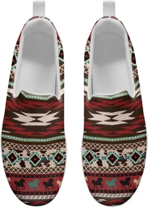 Binienty Womens Walking Sneakers Slip on Platform Loafers Comfy Lightwieght Rocking Shoes Outdoor Footwear