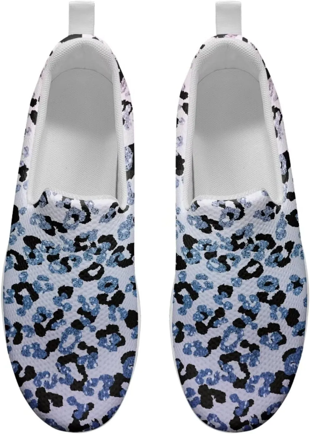 Binienty Womens Walking Sneakers Slip on Platform Loafers Comfy Lightwieght Rocking Shoes Outdoor Footwear