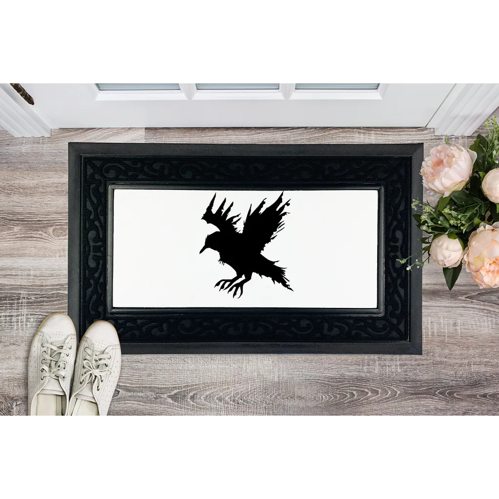 Crow Sublimation Heavy Duty Door Mat