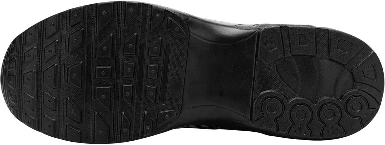 DYKHMILY Steel Toe Shoes for Men Lightweight Work Shoes Comfortable Safety Shoes Air Cushion Construction Shoes