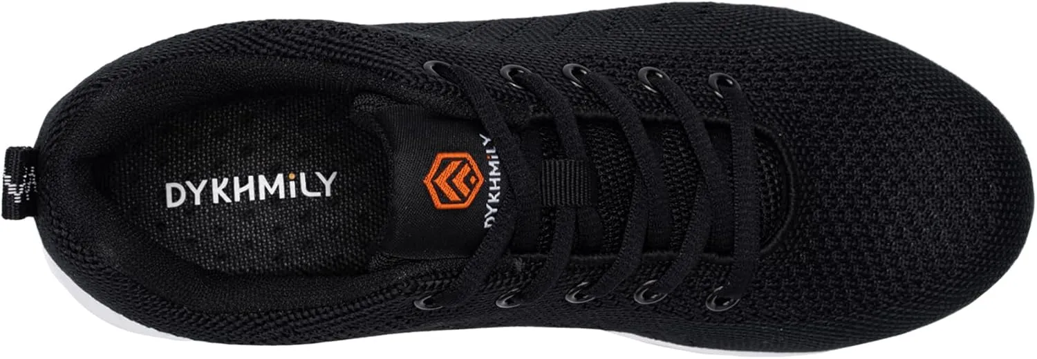 DYKHMILY Steel Toe Shoes for Men Women Lightweight Safety Shoes Steel Toe Sneakers Comfortable Non Slip Work Shoes Composite Indestructible Shoes