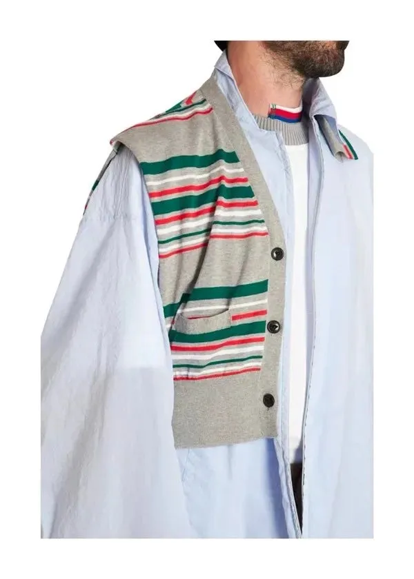 Japanese Casual Lapel Patchwork Color Blocking Long Sleeved Shirts