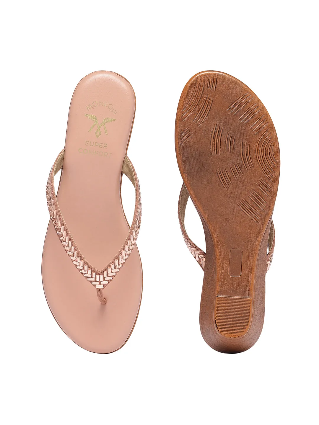 Lisa Dusky Pink Wedge