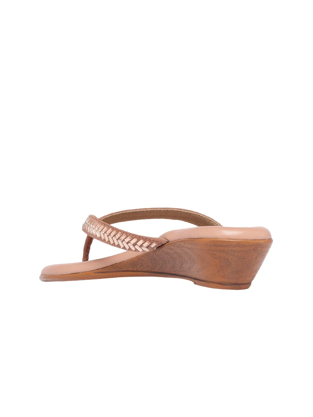 Lisa Dusky Pink Wedge