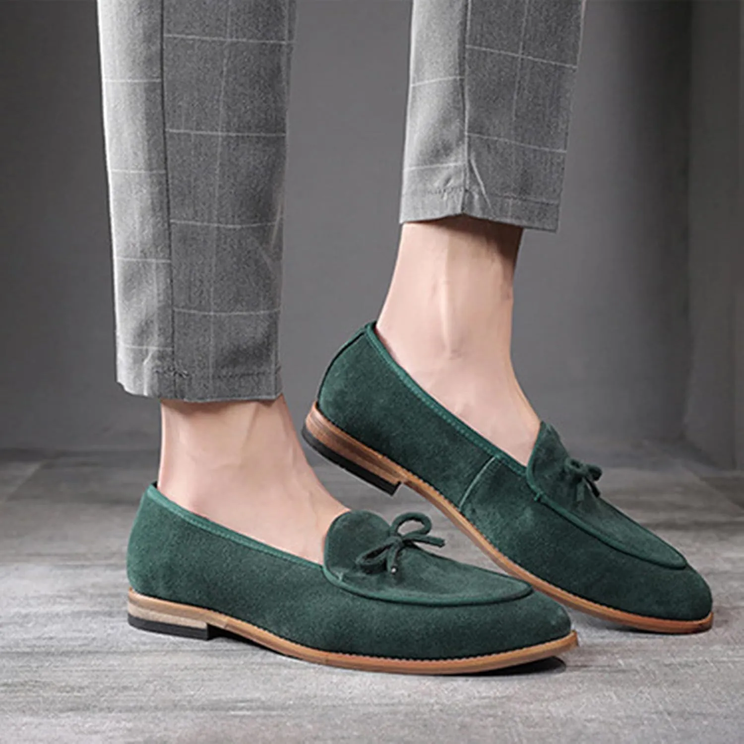 Men's Leather Penny Loafers, Formal Shoes, Dance Shoes, Driving Loafers, Flat Shoes