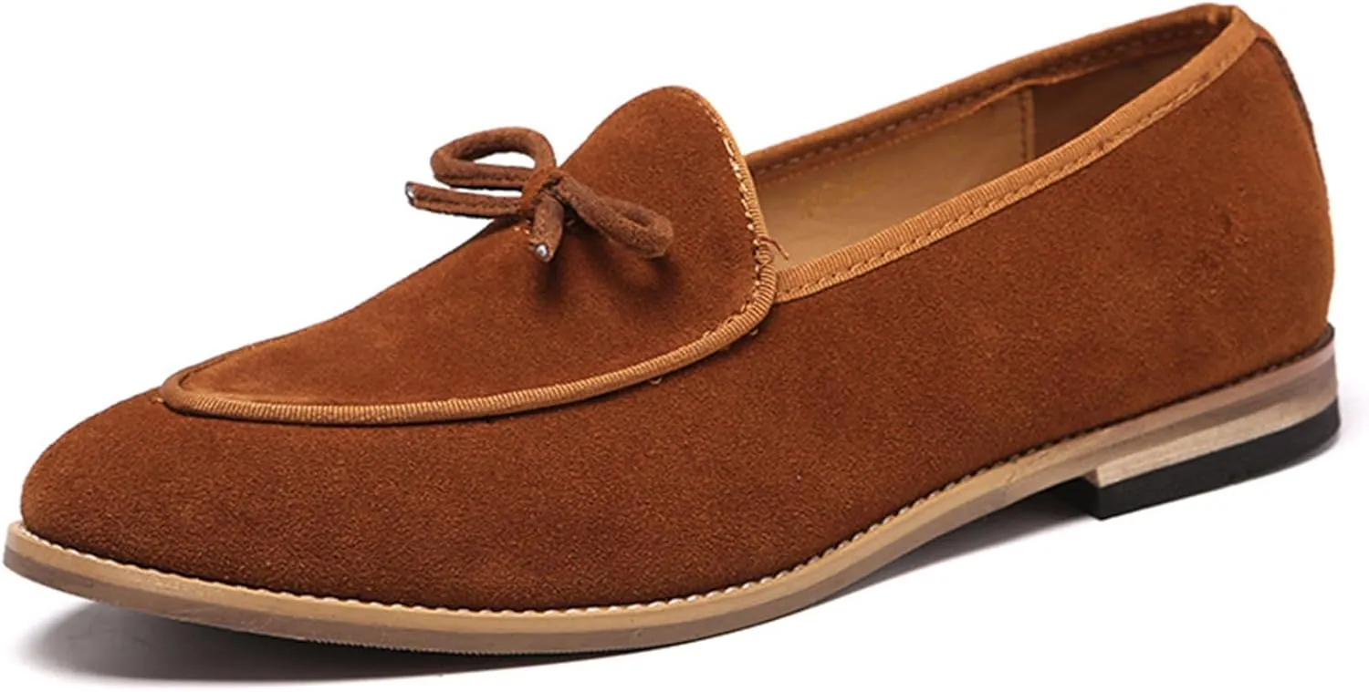 Men's Leather Penny Loafers, Formal Shoes, Dance Shoes, Driving Loafers, Flat Shoes