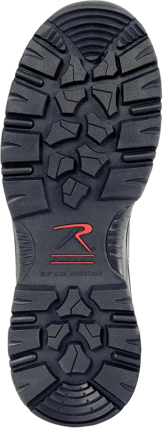 Rothco Guardian Composite Toe Tactical Boots with Side Zipper  8 Inch  Waterproof & Lightweight
