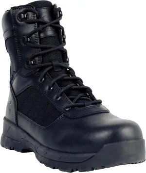 Rothco Guardian Composite Toe Tactical Boots with Side Zipper  8 Inch  Waterproof & Lightweight