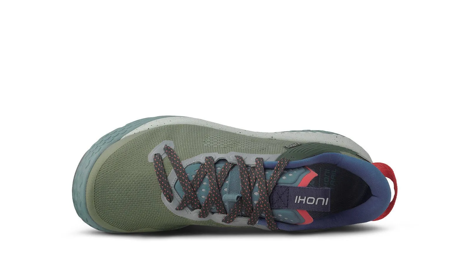 WOMEN'S IKONI TRAIL 1.0 WR - OIL GREEN / MINERAL BLUE