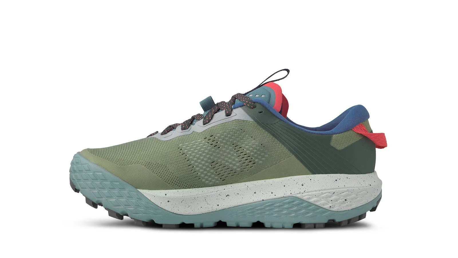 WOMEN'S IKONI TRAIL 1.0 WR - OIL GREEN / MINERAL BLUE